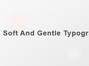 Soft and Gentle Typography for Baby Room Decor
